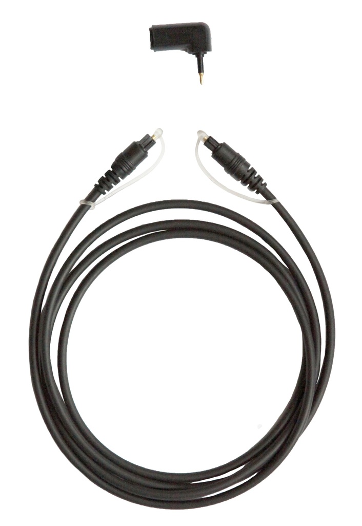 Mytek Metropolis Toslink optical cable with minijack adapter 1m (3ft)