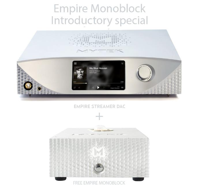 Xmas Empire Monoblock Introductory special - 50% deposit