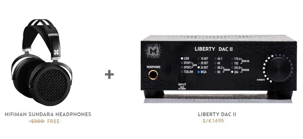 Liberty DAC II + Free Planar Sundara Headphones Special